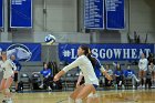 VB vs USCGA  Wheaton College Women's Volleyball vs U.S. Coast Guard Academy. - Photo by Keith Nordstrom : Wheaton, Volleyball